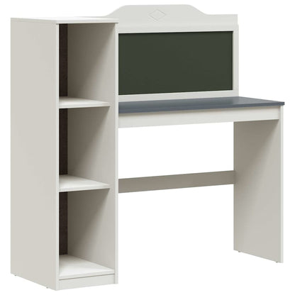 Schoolbord bureau Wit en Grijs 120 x 45 x 118,5 cm Bewerkt hout