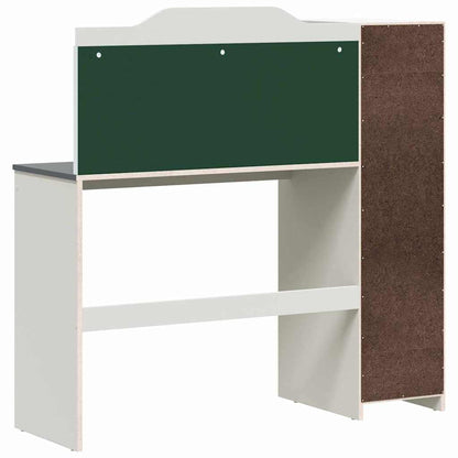 Schoolbord bureau Wit en Grijs 120 x 45 x 118,5 cm Bewerkt hout