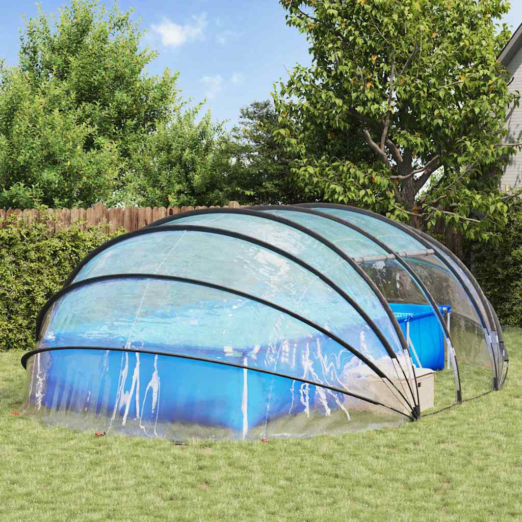 Zwembad Tent Koepel Doorzichtig 538 x 440 x 204 cm PVC