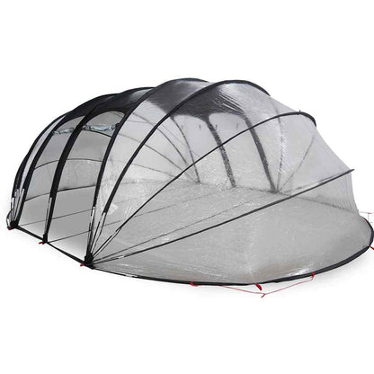 Zwembad Tent Koepel Doorzichtig 538 x 440 x 204 cm PVC