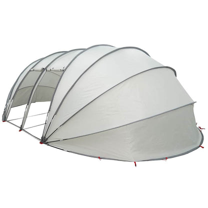Zwembad Tent Koepel Grijs 640 x 432 x 205 cm