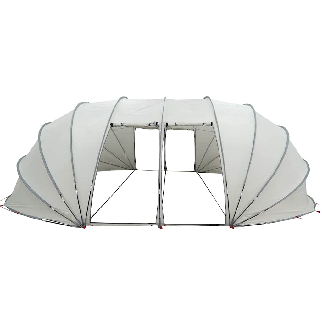 Zwembad Tent Koepel Grijs 640 x 432 x 205 cm