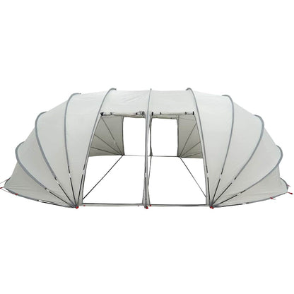 Zwembad Tent Koepel Grijs 640 x 432 x 205 cm