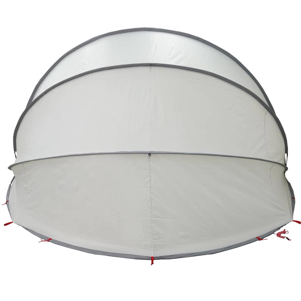 Zwembad Tent Koepel Grijs 640 x 432 x 205 cm