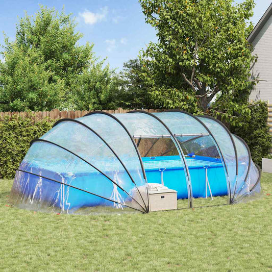 Zwembad Tent Koepel Doorzichtig 640 x 432 x 205 cm PVC