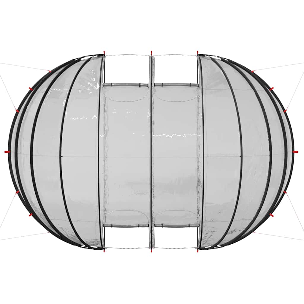 Zwembad Tent Koepel Doorzichtig 640 x 432 x 205 cm PVC