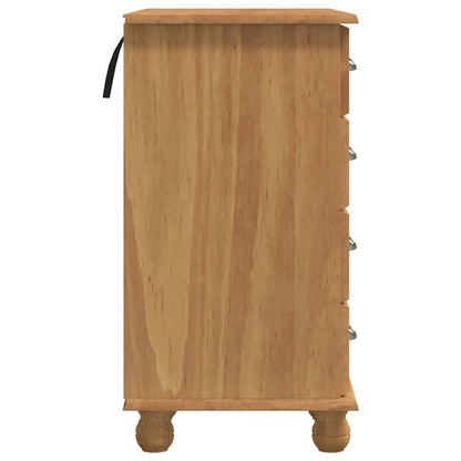 Schrijfbureau ASKIM Bruin 95 x 40 x 75 cm Massief grenenhout