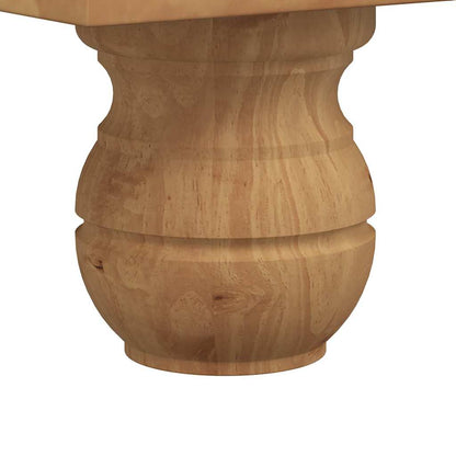 Schrijfbureau ASKIM Wit 95 x 40 x 75 cm Massief grenenhout