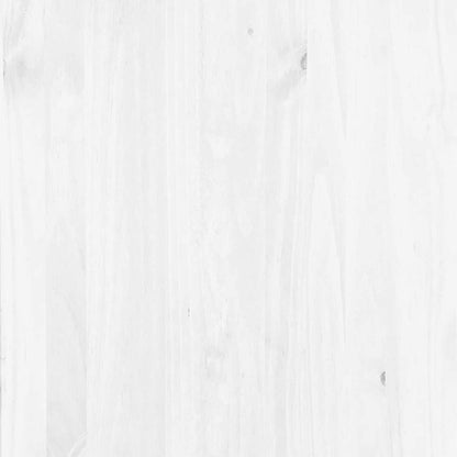 Schrijfbureau ASKIM Wit 95 x 40 x 75 cm Massief grenenhout