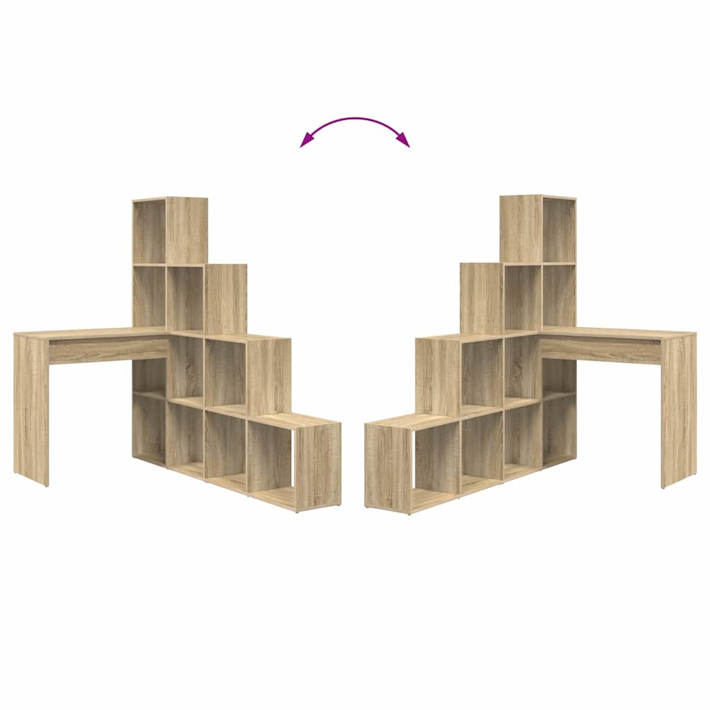Hoekbureau Sonoma Eiken 101,5 x 149,5 x 149,5 cm Bewerkt hout