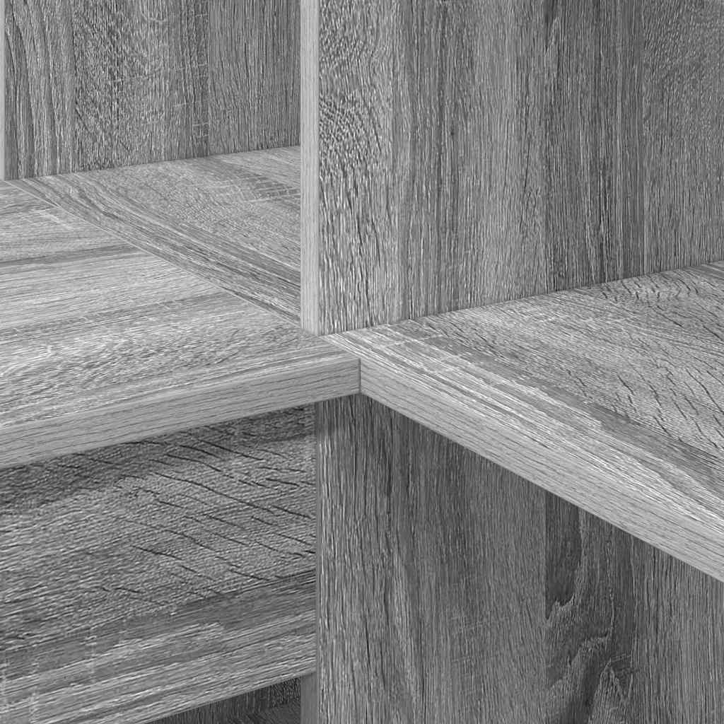 Hoekbureau Grijs Sonoma 101,5 x 149,5 x 149,5 cm Bewerkt hout