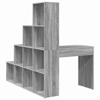 Hoekbureau Grijs Sonoma 101,5 x 149,5 x 149,5 cm Bewerkt hout