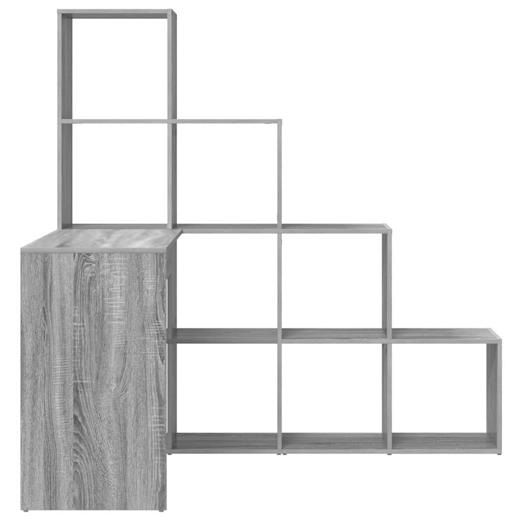 Hoekbureau Grijs Sonoma 101,5 x 149,5 x 149,5 cm Bewerkt hout