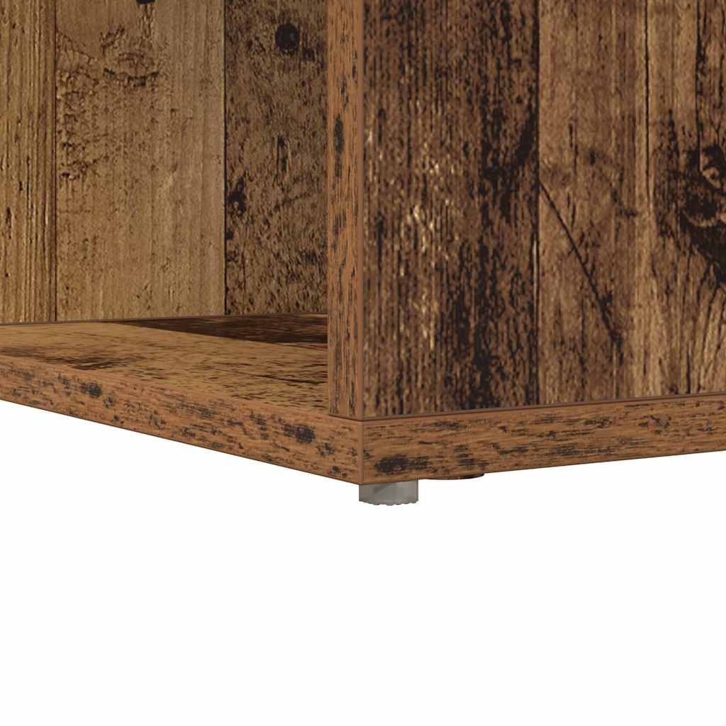 Hoekbureau Oud Hout 101,5 x 149,5 x 149,5 cm Bewerkt hout