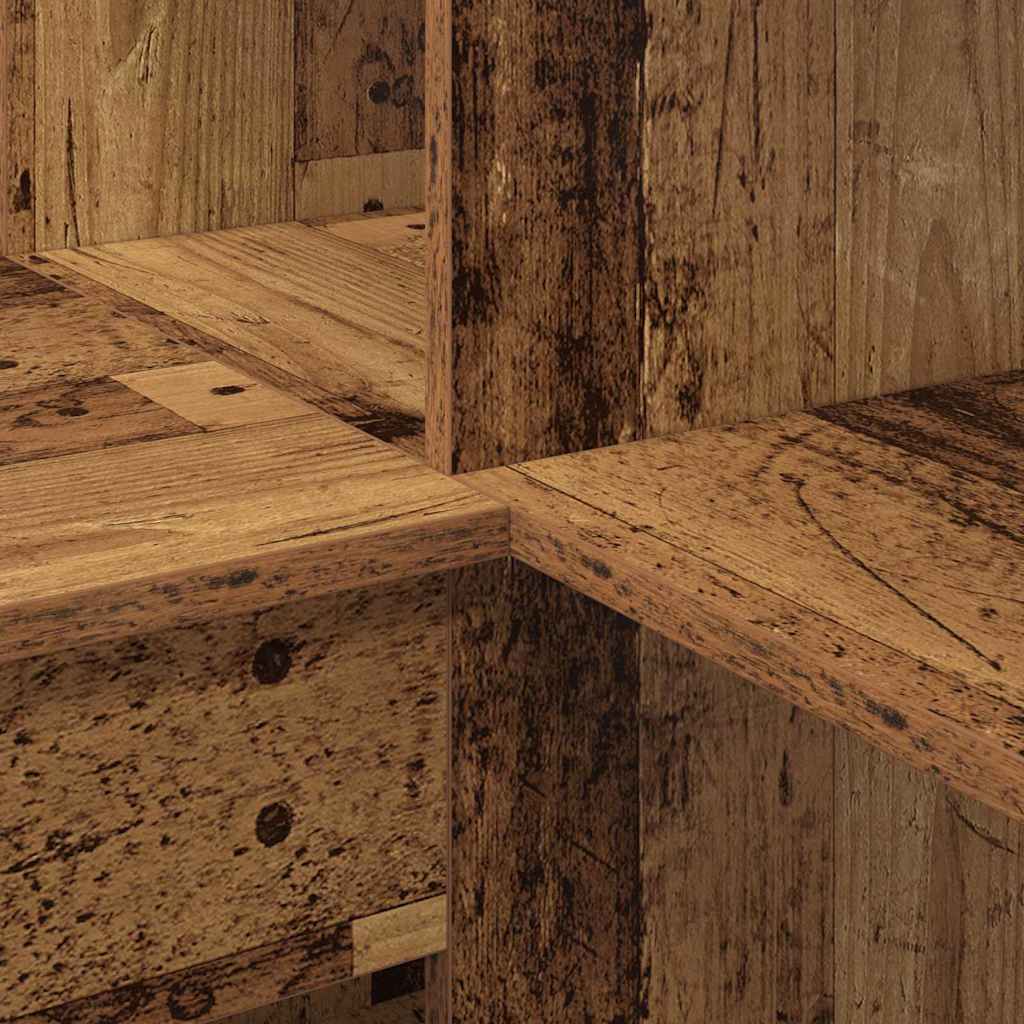 Hoekbureau Oud Hout 101,5 x 149,5 x 149,5 cm Bewerkt hout