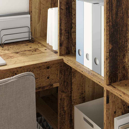 Hoekbureau Oud Hout 101,5 x 149,5 x 149,5 cm Bewerkt hout