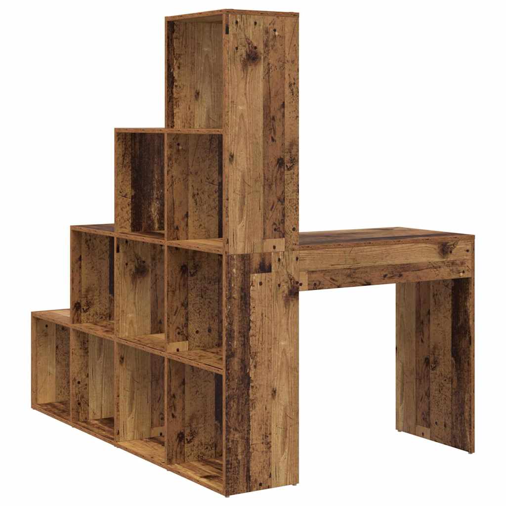 Hoekbureau Oud Hout 101,5 x 149,5 x 149,5 cm Bewerkt hout
