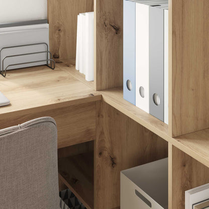 Hoekbureau Artisan Eiken 101,5 x 149,5 x 149,5 cm Bewerkt hout