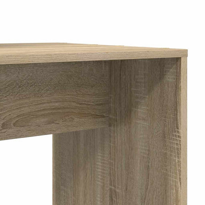 Bureau met plank Sonoma Eiken 138,5 x 55 x 143 cm Bewerkt hout