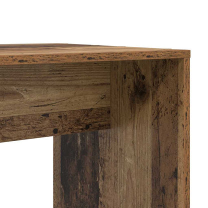 Bureau met plank Oud Hout 138,5 x 55 x 143 cm Bewerkt hout