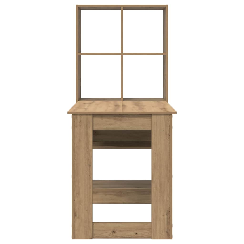Bureau met plank Artisan Eiken 122 x 67 x 145 cm Bewerkt hout