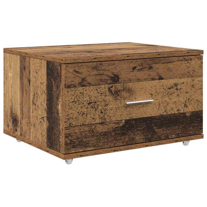 Bureau met lade Oud Hout 131,5 x 50 x 106,5 cm Bewerkt hout