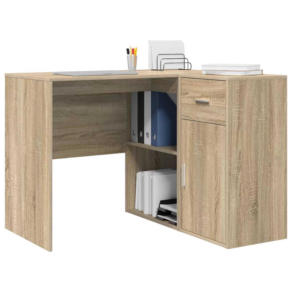 Hoekbureau met lade Sonoma Eiken 102 x 88 x 75 cm
