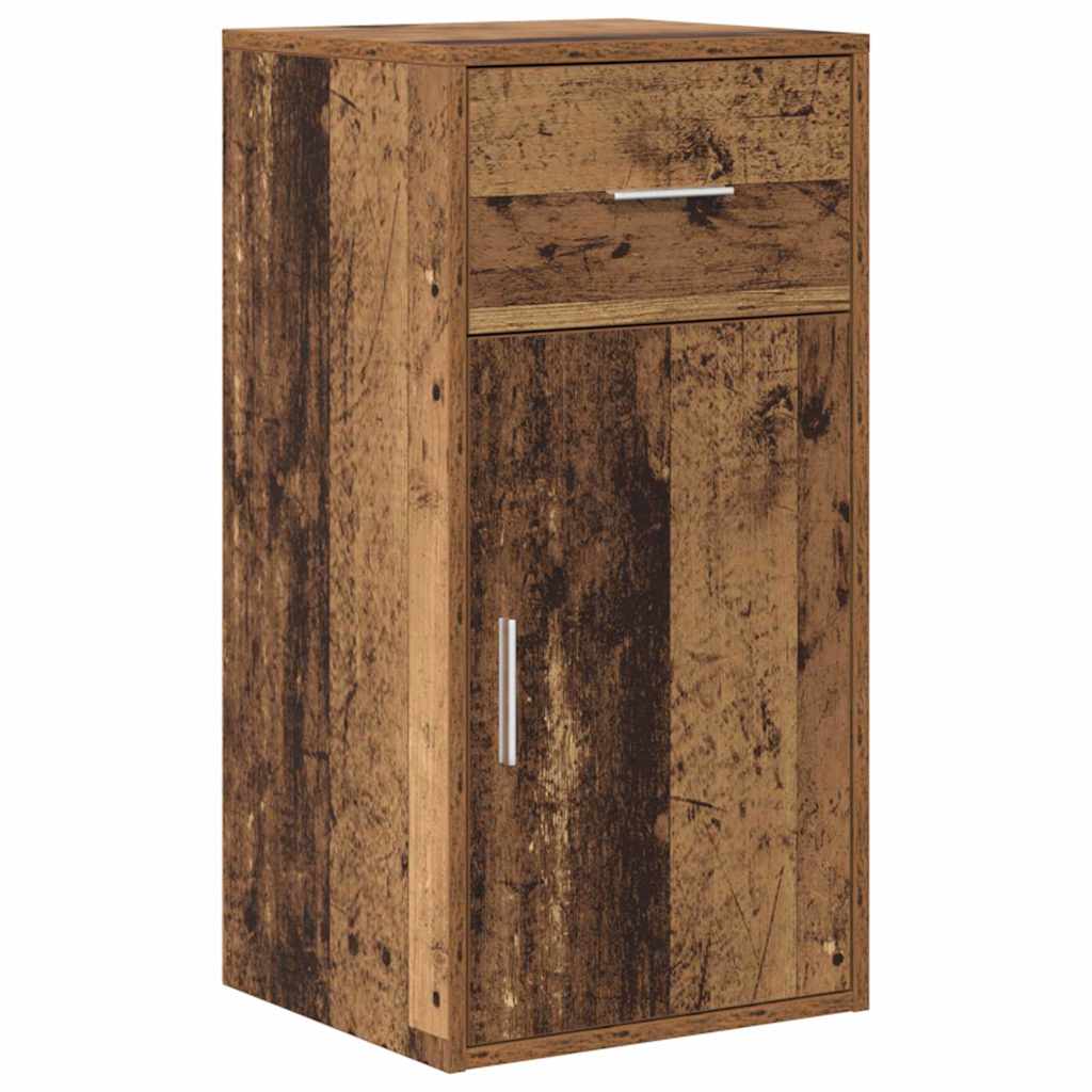 Hoekbureau met lade Oudhout 102 x 88 x 75 cm