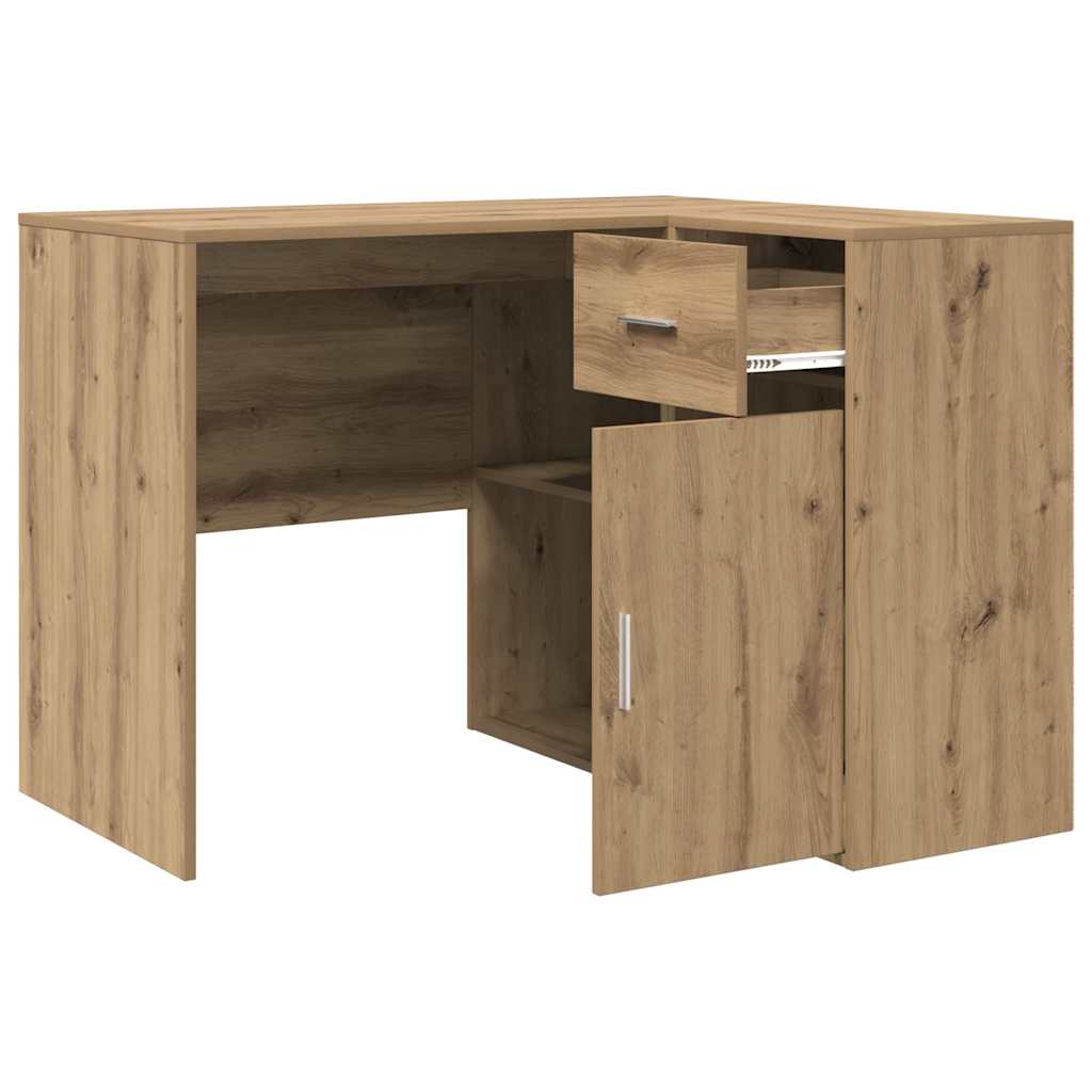 Hoekbureau met lade Artisan Eiken 102 x 88 x 75 cm