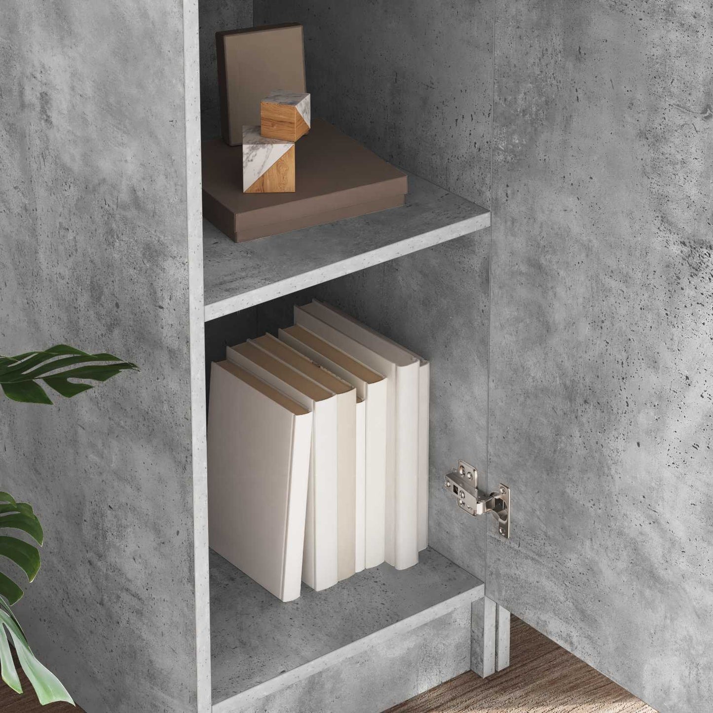 Bureau 2 pcs Beton Grijs