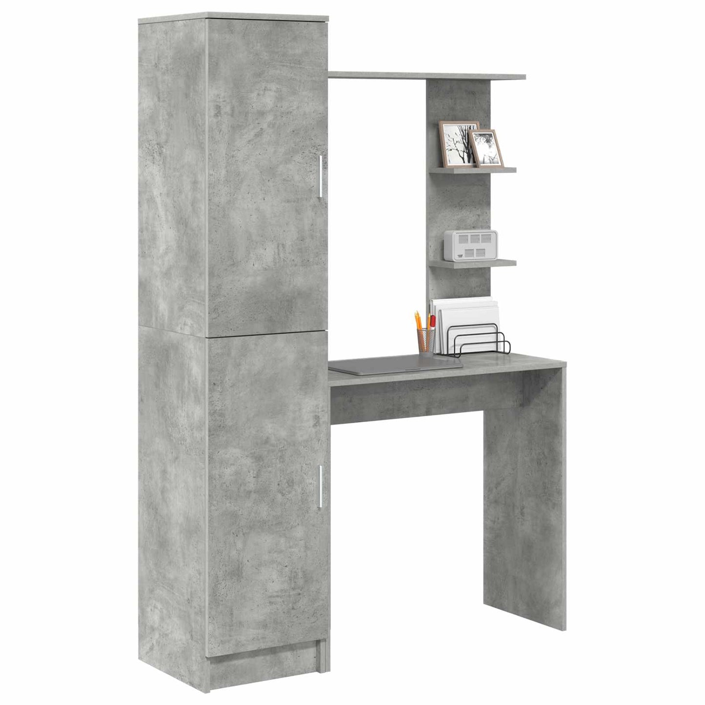 Bureau 2 pcs Beton Grijs