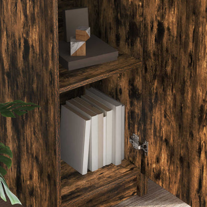 Bureau 2 pcs Gerookt eiken