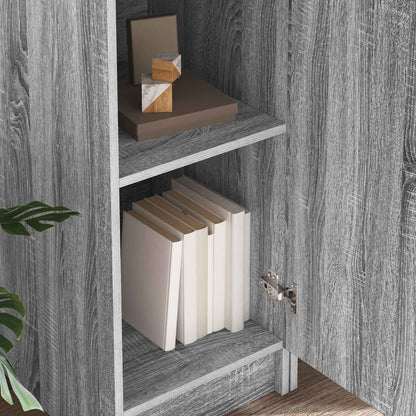 Bureau 2 pcs Grijs Sonoma