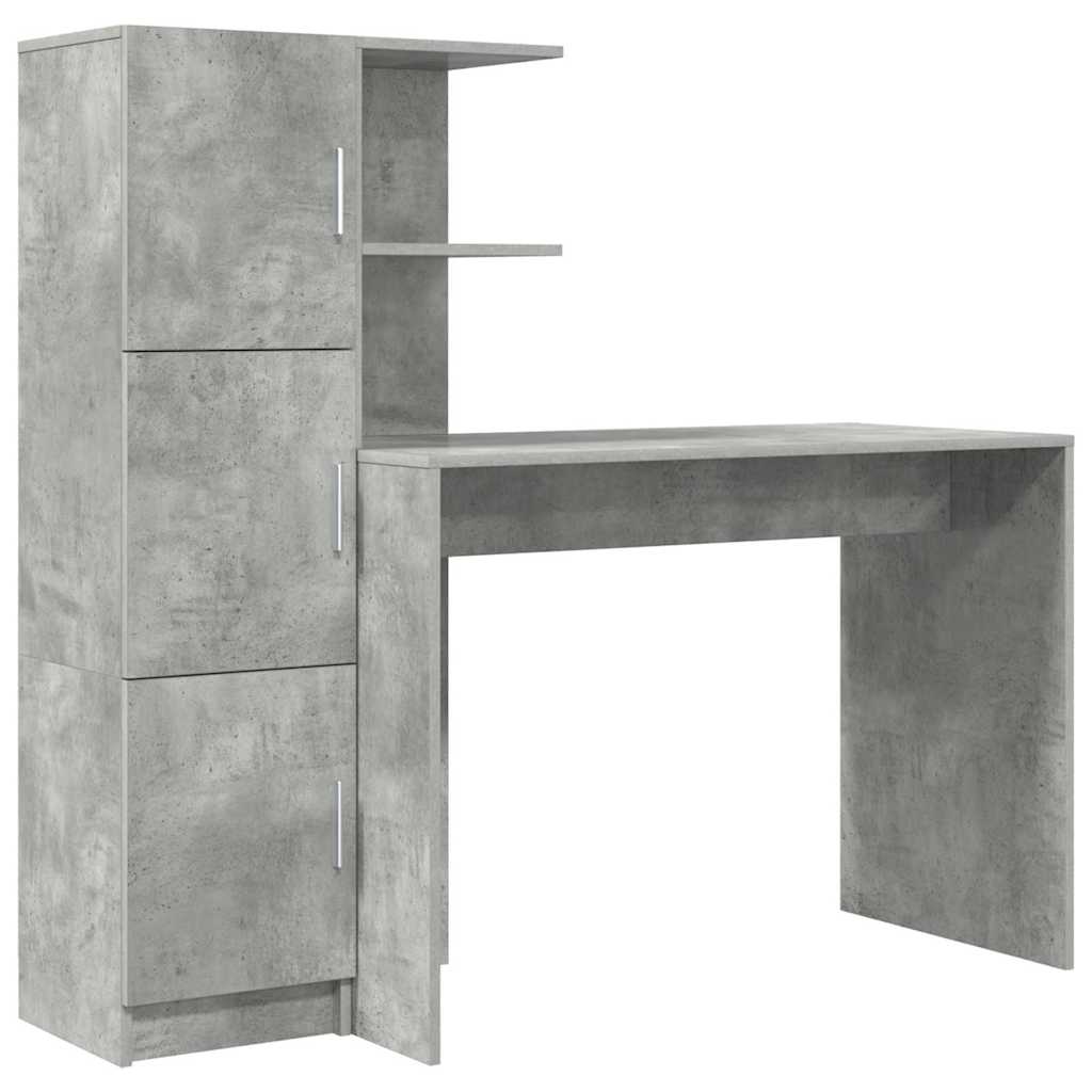 Bureau 2 pcs Beton Grijs