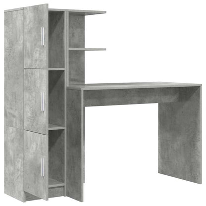 Bureau 2 pcs Beton Grijs