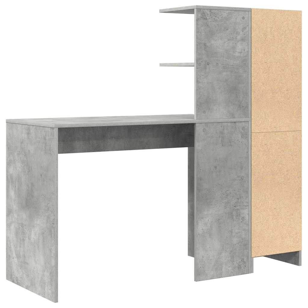 Bureau 2 pcs Beton Grijs