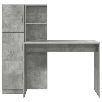 Bureau 2 pcs Beton Grijs
