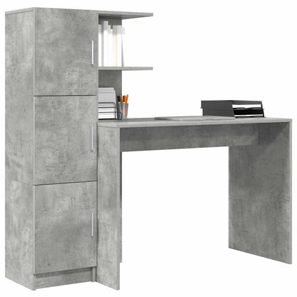 Bureau 2 pcs Beton Grijs