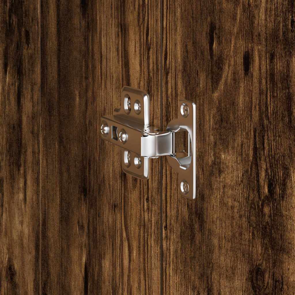 Bureau 2 pcs Gerookt eiken