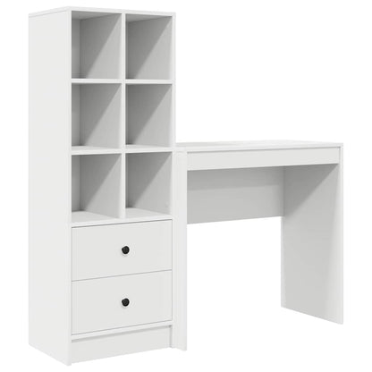 Bureau met lade 2 pcs Wit