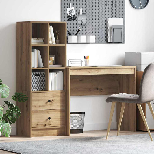 Bureau met lade 2 pcs Artisan Eiken