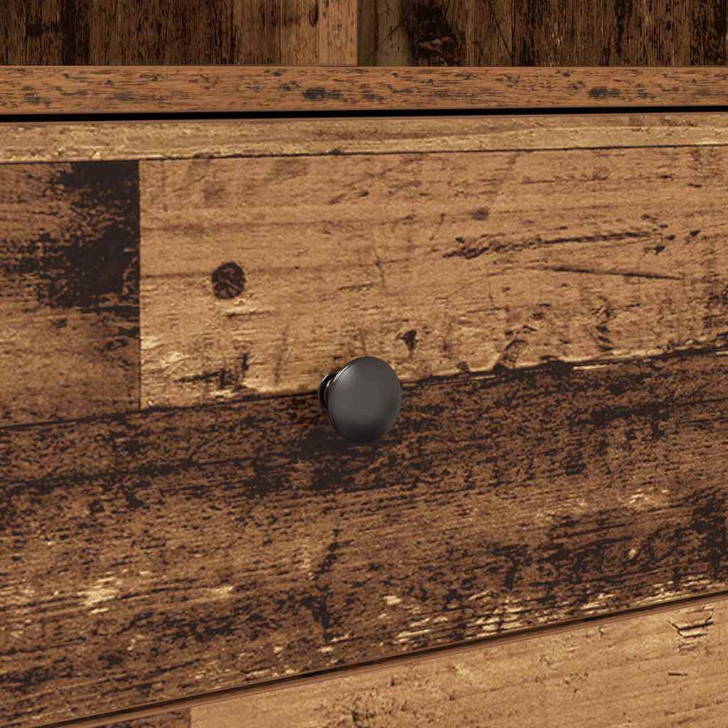 Bureau met lade 2 pcs Oudhout