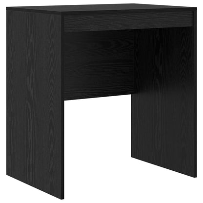 Bureau met lade 2 pcs Zwart Eiken