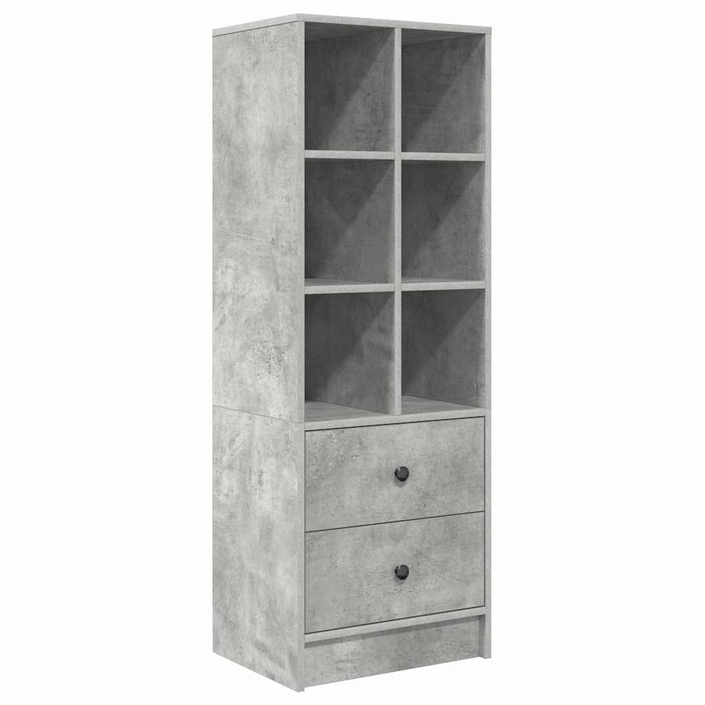 Bureau met lade 2 pcs Beton Grijs