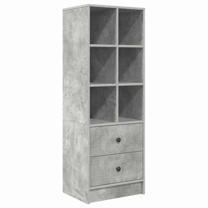 Bureau met lade 2 pcs Beton Grijs