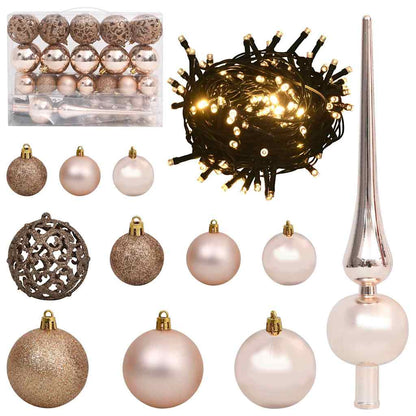 Kunstmatig Voorverlicht Kerstboom met 150 LED Zwart 120 cm PVC