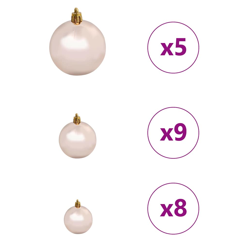 Kunstmatig Voorverlicht Kerstboom met 150 LED Zilver 150 cm PET