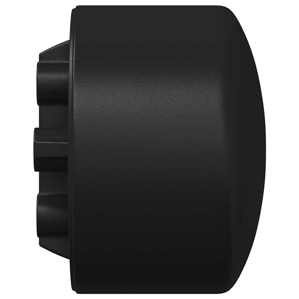 Tafelvoetbal Tafelkappen 10 pcs Zwart 1,5 x 1,5 x 1 cm PP