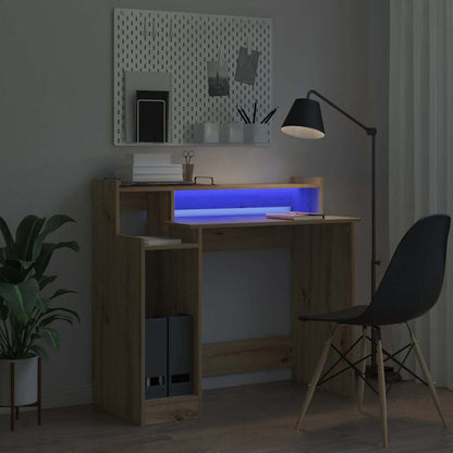 Bureau met plank Artisan Eiken 97 x 45 x 90 cm Bewerkt hout