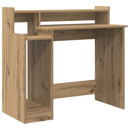 Bureau met plank Artisan Eiken 97 x 45 x 90 cm Bewerkt hout